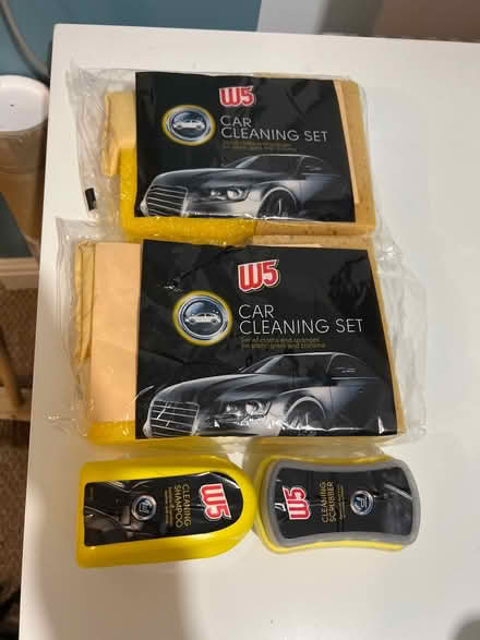Photo of free Car cleaning set - unused (Walton Cardiff) #1