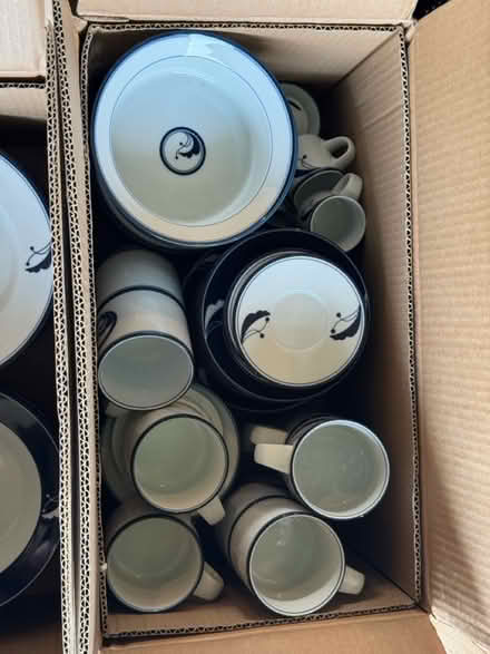 Photo of free Blue & White Dish Set (Abington, near Library) #1