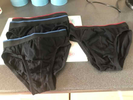 Photo of free 4 black men’s briefs ( small) (Letchworth SG6) #1