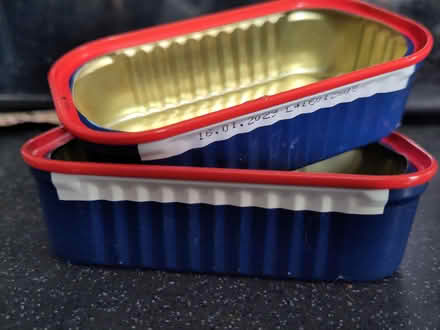 Photo of Empty sardines tins (Weston Rhyn SY10) #1