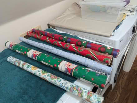 Photo of free 5 rolls wrapping paper (Burlingame Easton Addition) #1