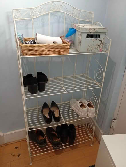 Photo of free Tall shoe rack/plant stand (Thornton HEATH CR7) #1