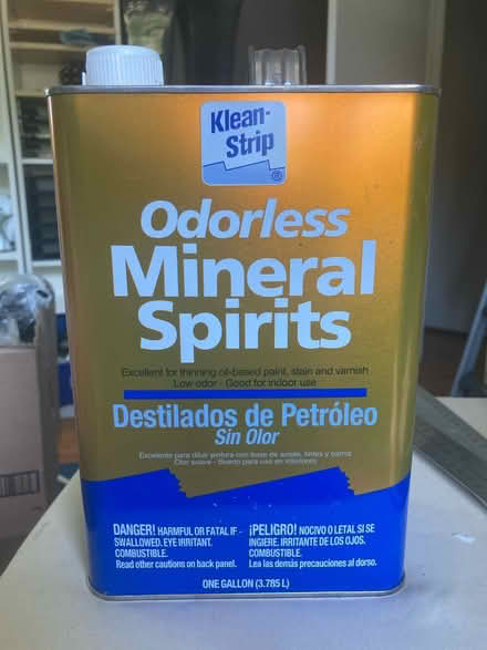 Photo of free Odorless Mineral Spirits (White Oak) #1