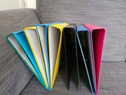 Photo of free 8 A4 ring binders (Wandsworth Common SW11) #1