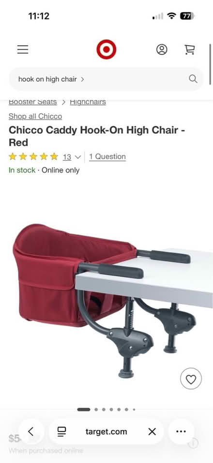 Photo of free Highchair (Livonia) #1