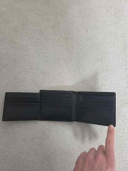 Photo of free Black leather wallet (Henleaze BS9) #3