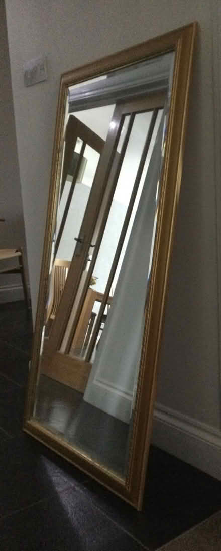 Photo of free Mirror - gold coloured frame (Wickford, Essex SS11) #1
