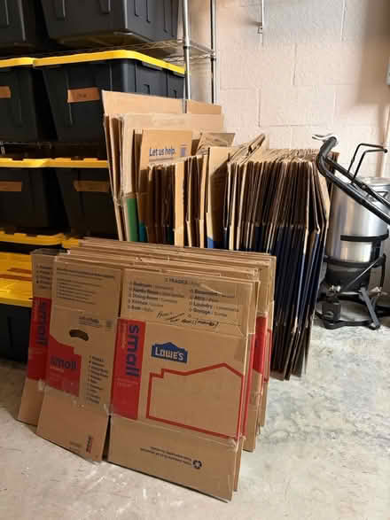 Photo of free Moving Boxes & Packing Materials (45th Ave N & 5th St N) #1