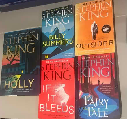 Photo of free 5x Stephen King Books (Newburgh WN8) #1
