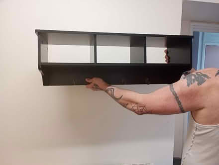 Photo of free 2 Shoe& Clothes Wall Shelves (Goodmayes IG3) #1