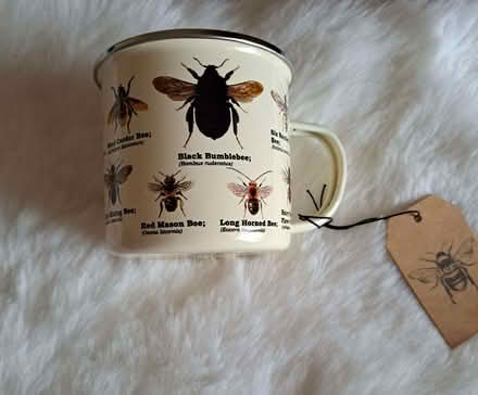Photo of free "Bee" metal mug (Charminster BH8) #1