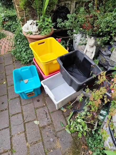 Photo of free Plastic crates/boxes (Gidea Park) #1