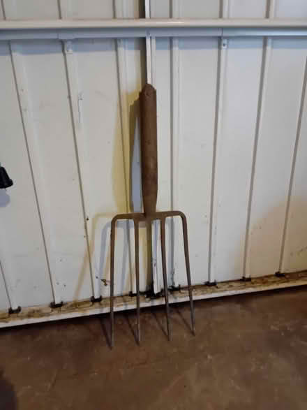 Photo of free Very old broken garden fork (Benhall GL51) #2