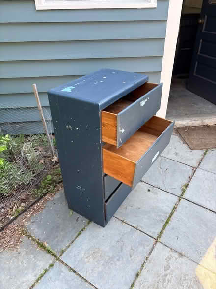 Photo of free Small bureau (59 Larchwood Dr Cambridge MA) #1