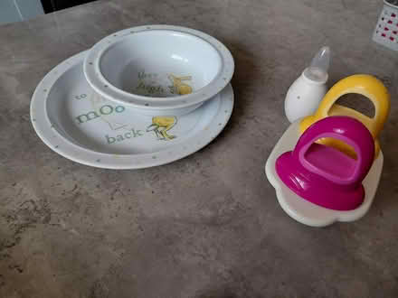 Photo of free Baby bowl/plate ice lolly mould etc (Newtownabbey) #1