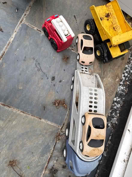Photo of free Outdoor toy trucks (Billericay CM12 Queens Park) #1