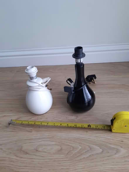 Photo of free Ceramic lamp bases (Letchworth (Standalone area)) #1