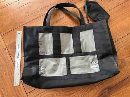 Photo of free Vinyl tote w/ photo pockets (Hunt Club/Conroy area) #1