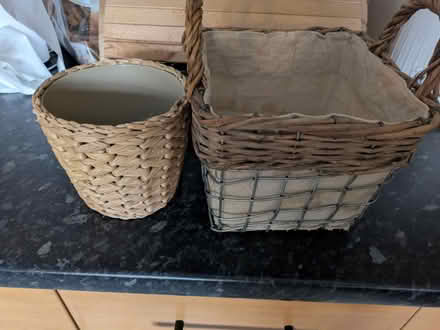 Photo of free Two small baskets (Wolverhampton WV10 6) #1