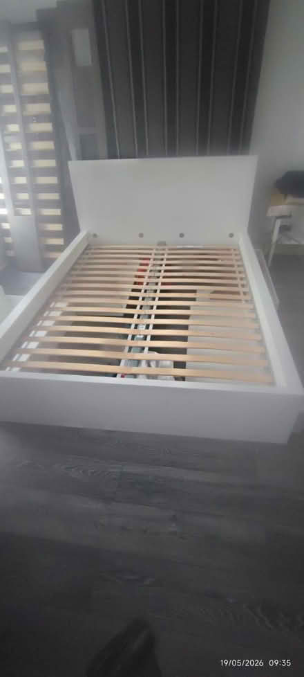 Photo of free IKEA king size bed (E15) #2