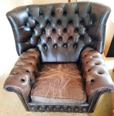 Photo of free Two Comfortable Leather Armchairs (Warsash SO31) #2