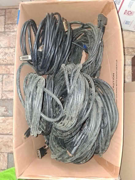 Photo of free Box of Cables (07075 - Wood Ridge) #1