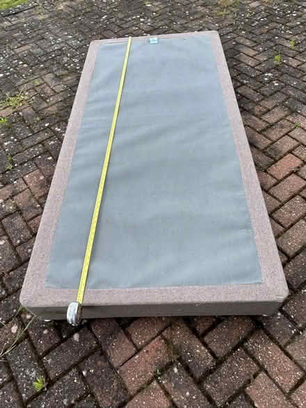 Photo of free Upholstered Single Bed Base (Garsington OX44) #3