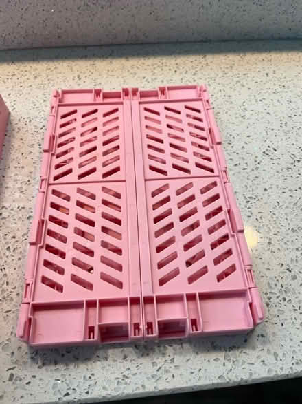 Photo of free Small foldable containers x 2 (Rathfarnham) #3