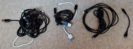 Photo of free Collection of USB cables (The Sixth Form College, Farnborough GU14) #1