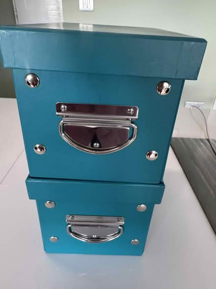 Photo of free 2 storage boxes (Westcliff SS0) #1