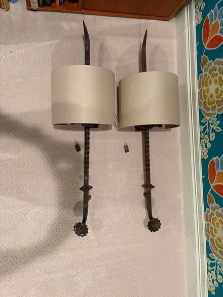Photo of free Two decorative sconces (Clarkson and Belleview) #1