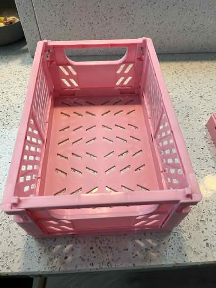 Photo of free Small foldable containers x 2 (Rathfarnham) #2