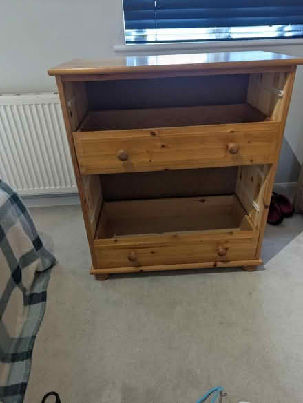 Photo of free Pine chest of drawers (Highwoods CO4) #1