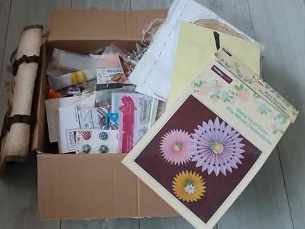 Photo of free Box full of crafting items (Tamworth, B77) #1