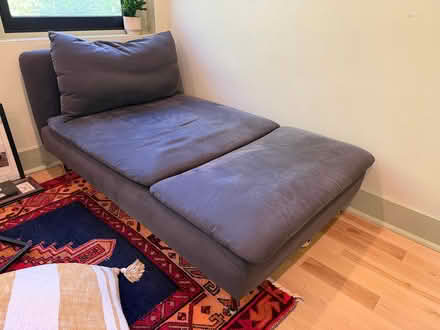 Photo of free IKEA gray chaise (Mt. Pleasant) #1