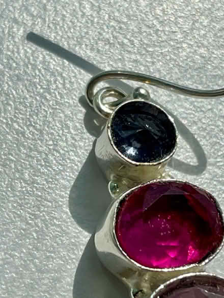 Photo of free Pink Crystal Earrings 925 Silver (Dow’s Lake) #3