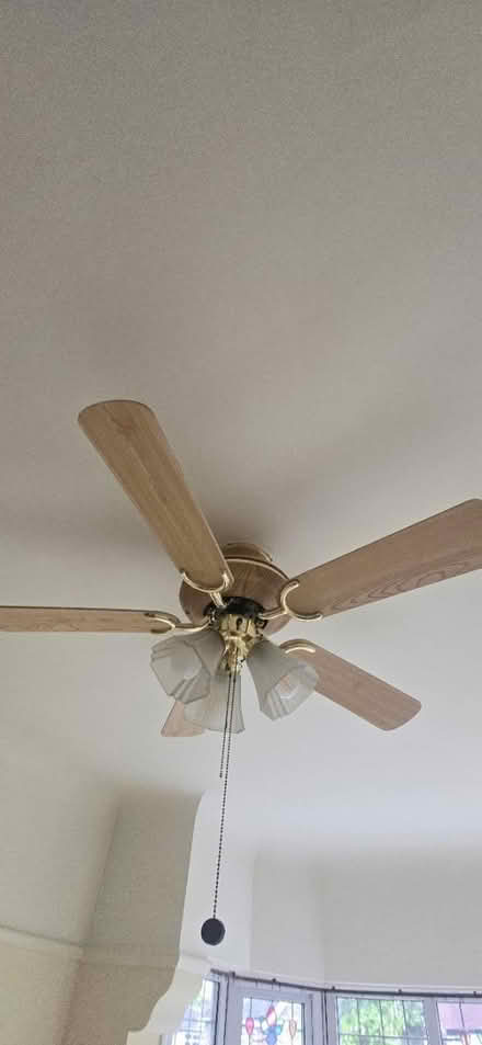 Photo of free Ceiling fan/light fitting (Hook roundabout KT9) #1