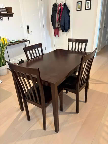 Photo of free Table with 4 chairs (01880) #3