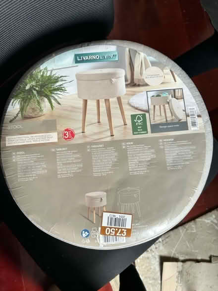 Photo of free Small neutral footstool (North fort st EH6) #1