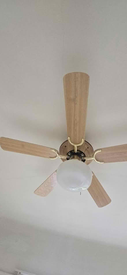 Photo of free Ceiling fan/light fitting (Hook roundabout KT9) #2