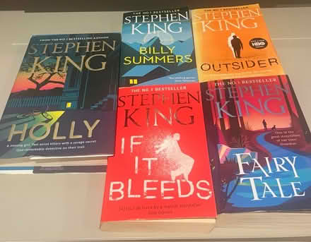 Photo of free 5x Stephen King Books (Newburgh WN8) #2