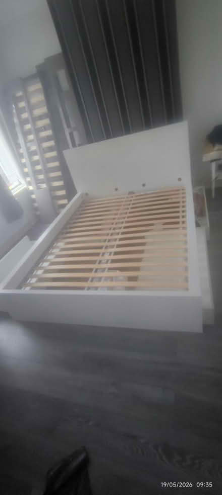 Photo of free IKEA king size bed (E15) #1