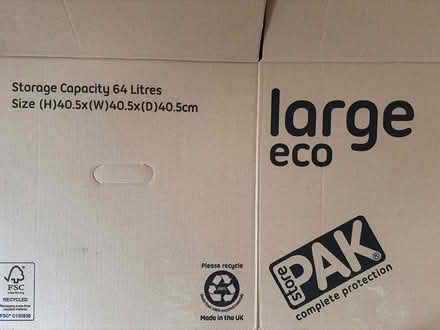Photo of free 3 x unused large cardboard boxes (West Ealing) #1