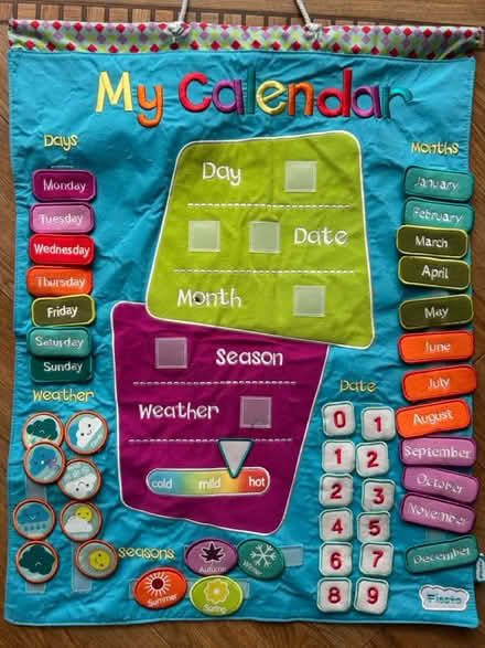 Photo of free Kids fabric calendar (Rochester) #1