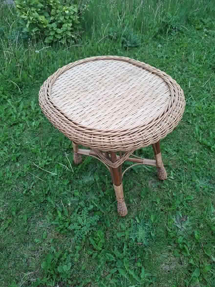Photo of free Small Wicker Table (glenageary) #4