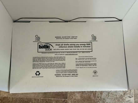 Photo of free Insulating Attic Door Stair Cover (Ayer) #2