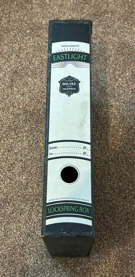 Photo of free Foolscap box file (Oxenholme LA9) #2