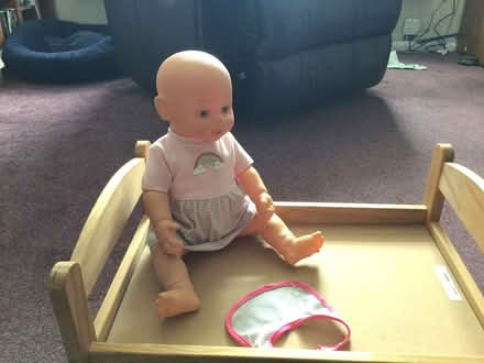 Photo of free Doll bed and doll (New Balderton) #1