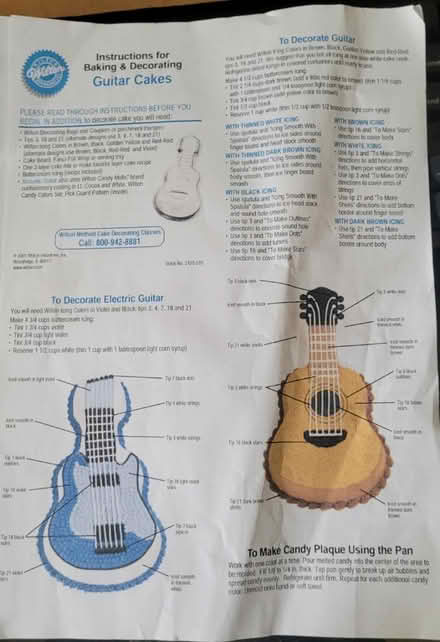 Photo of free Guitar cake tin (WOKING St Johns GU21) #2