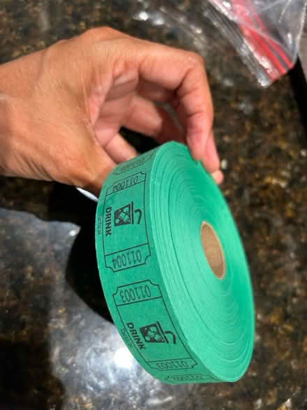 Photo of free Roll of free drink tickets (Capitol View) #1